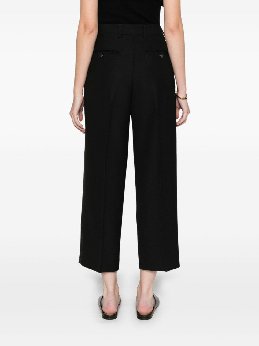 Black Pleated Trousers 2