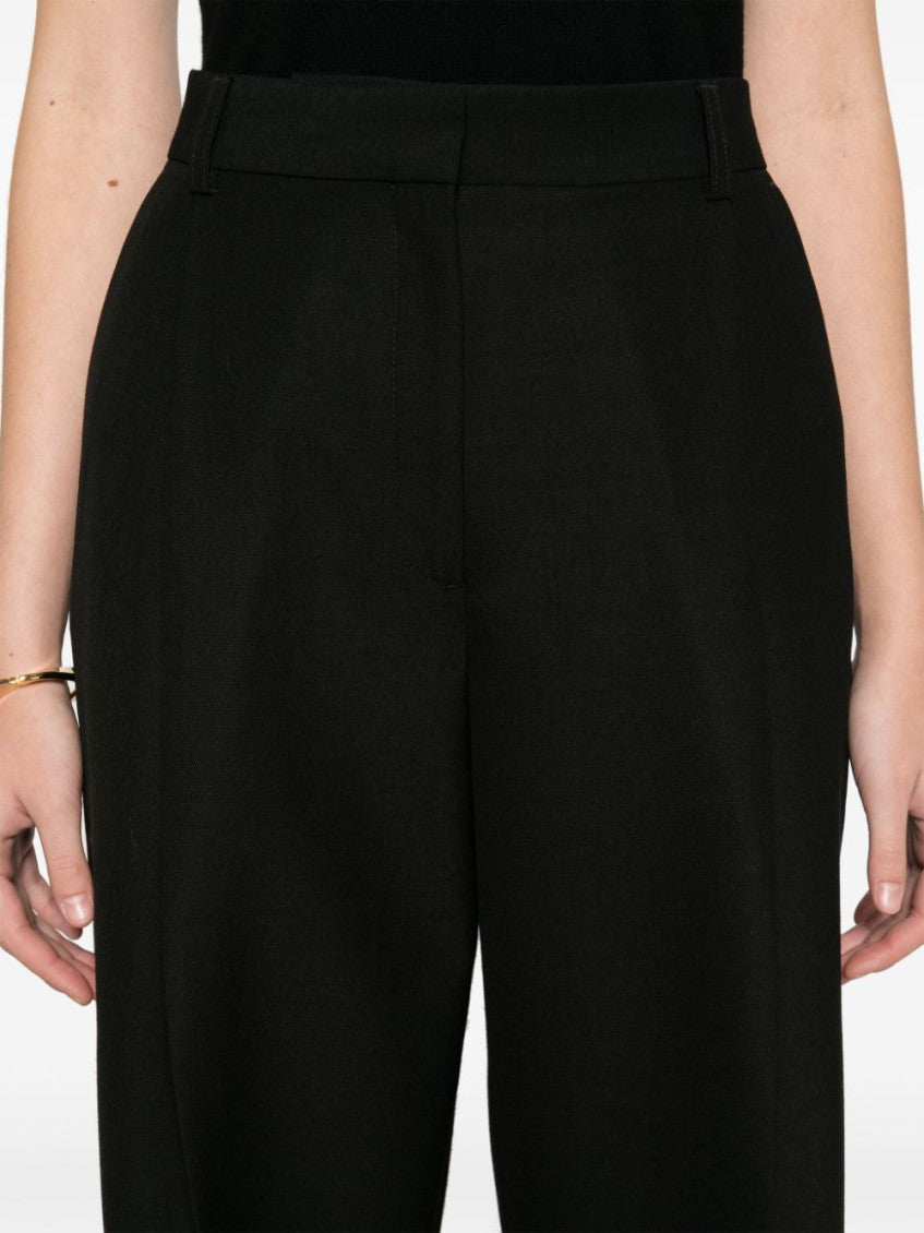 Black Pleated Trousers 3