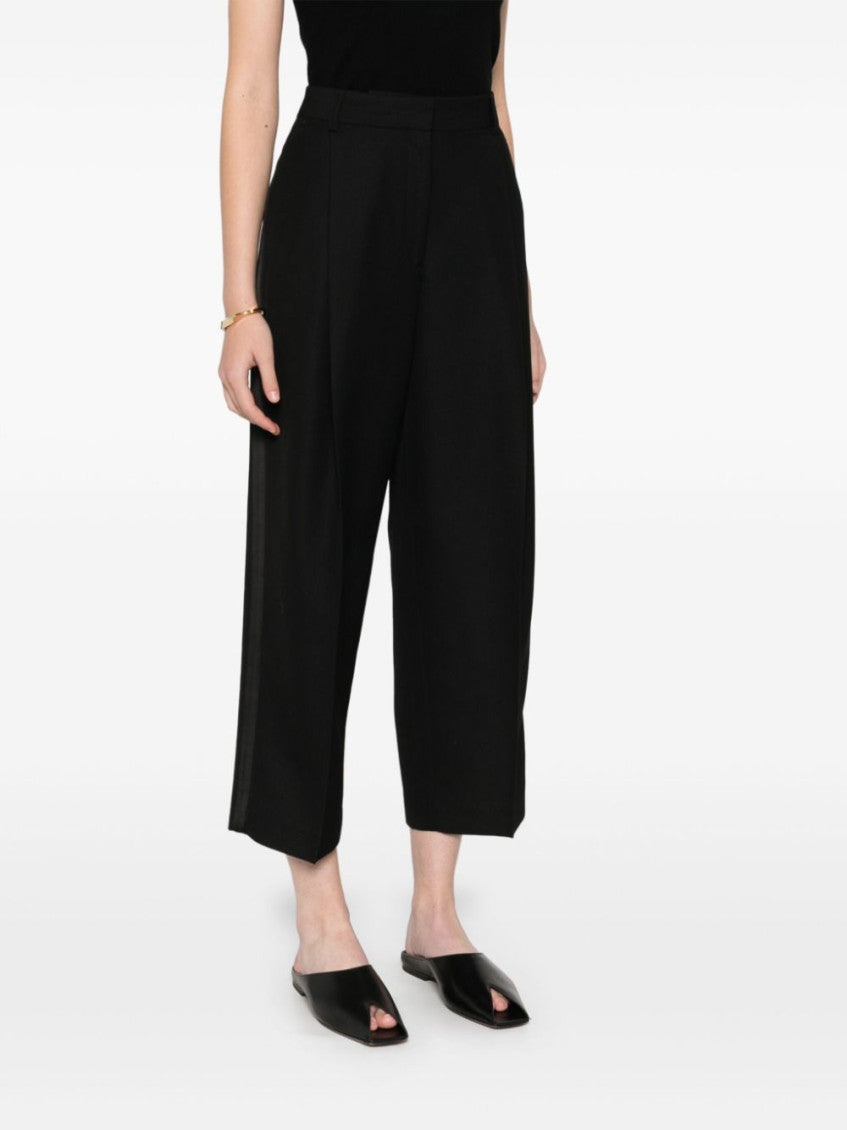 Black Pleated Trousers 4