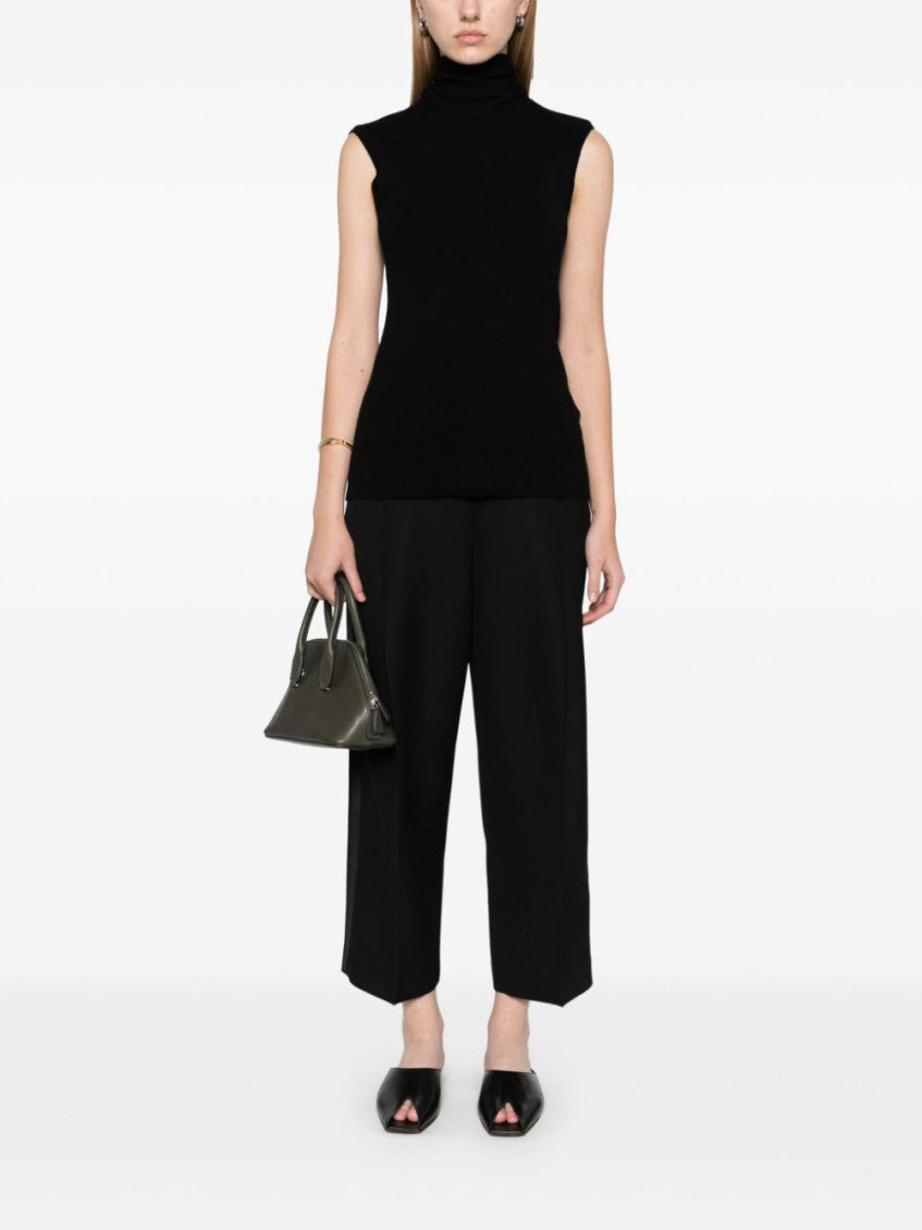 Black Pleated Trousers 5