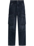Navy Blue D-Pot-Cargo Jeans 1