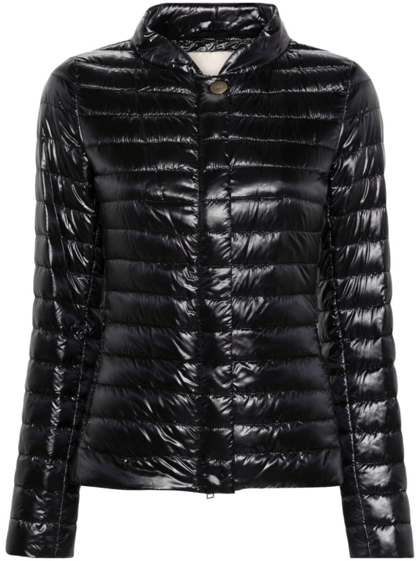 Black Ultralight Nylon Jacket 1