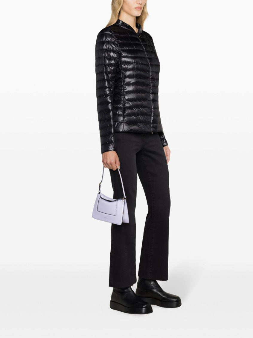 Black Ultralight Nylon Jacket 2