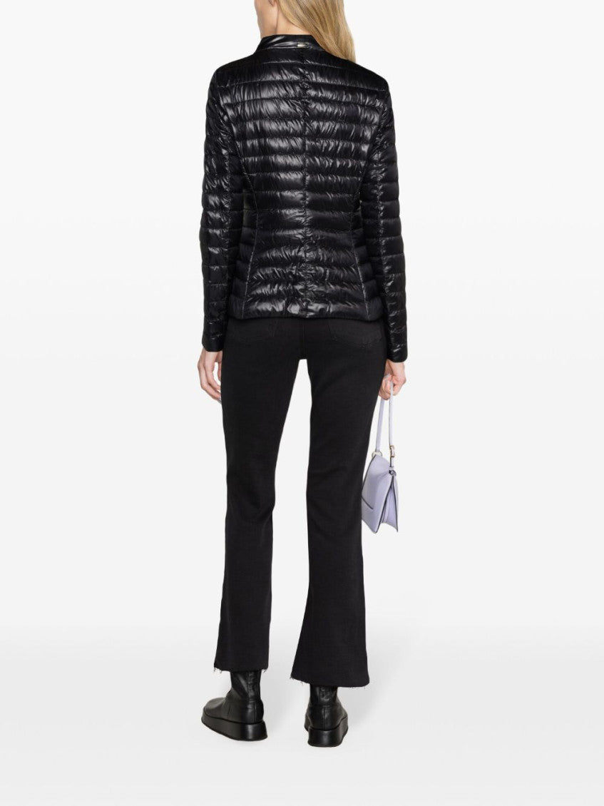 Black Ultralight Nylon Jacket 4