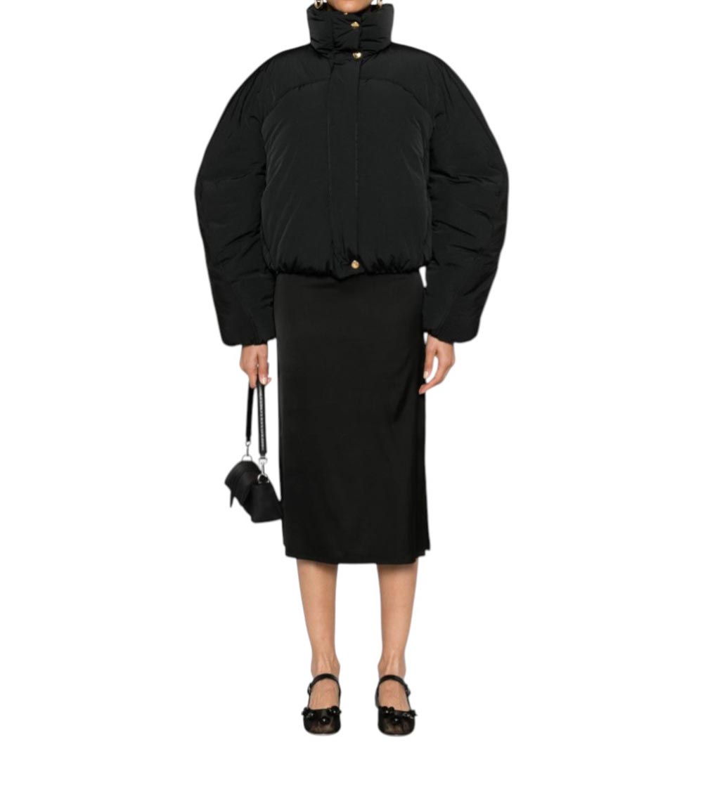 Black La Doudoune Courte Caraco Jacket 1