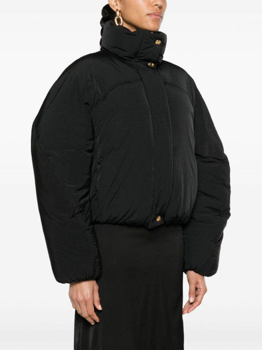 Black La Doudoune Courte Caraco Jacket 2