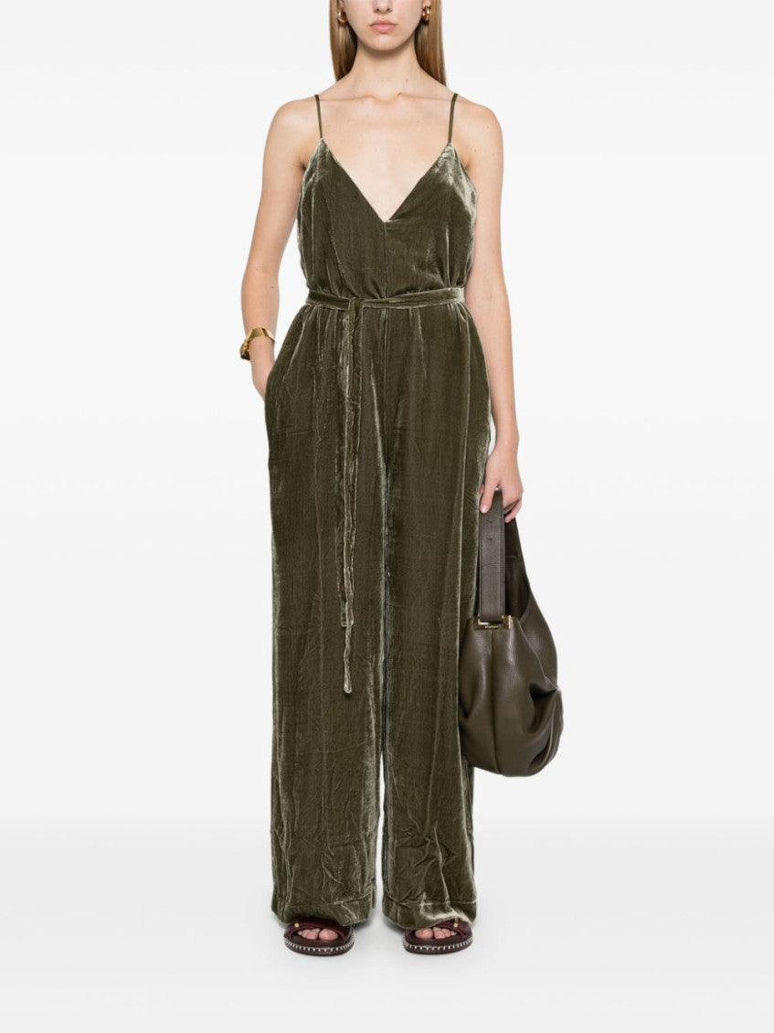 Green Velvet jumpsuit 4