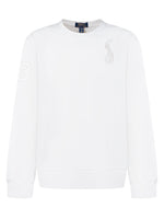 Kids White Logo Sweatshirt 1