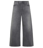 Grey Regular Solid Jeans 1