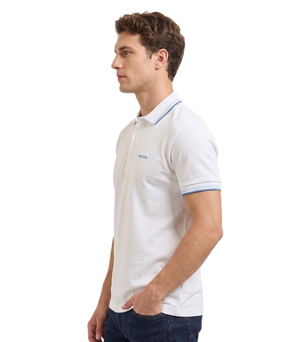 White Shirt Collar Polo 2