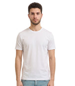White Crew Neck T-Shirt 1