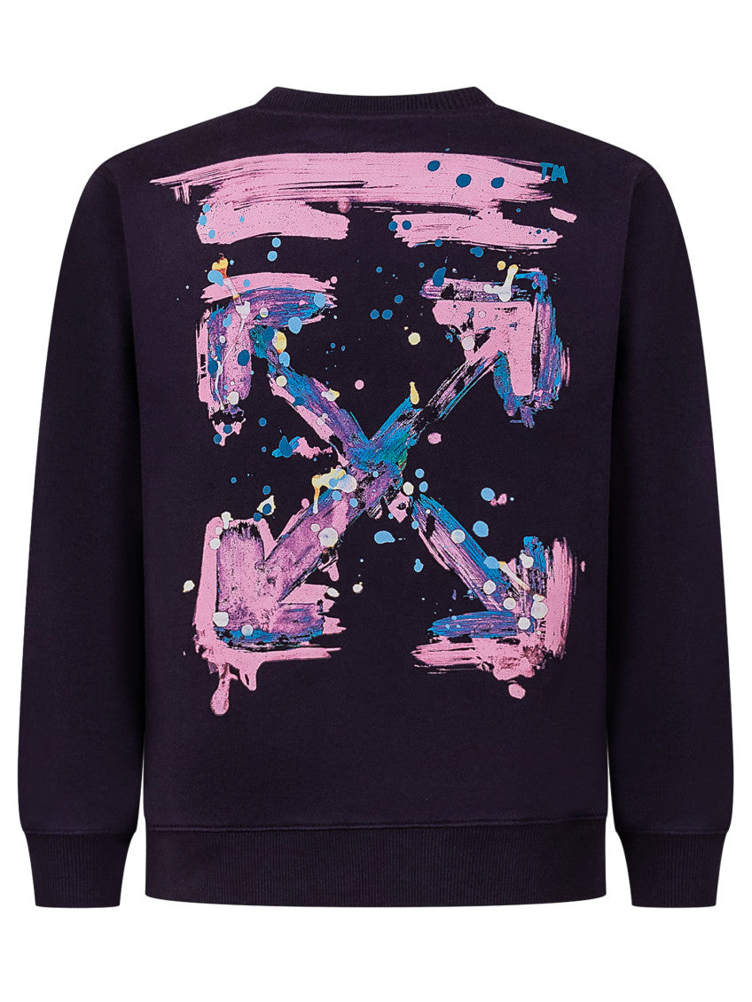 Kids Blue Logo Sweatshirt 2