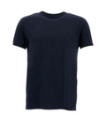 Navy Blue Solid T-Shirt 1