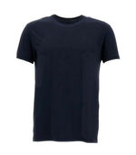 Navy Blue Solid T-Shirt 1