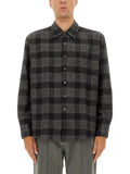 Dark Grey Plaid Shirt 1