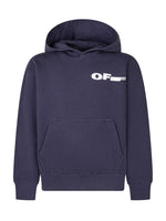 Kids Blue Logo Hoodie 1