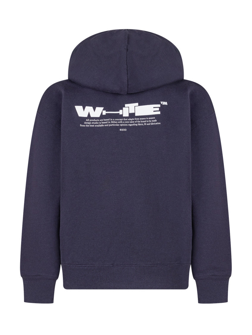 Kids Blue Logo Hoodie 2
