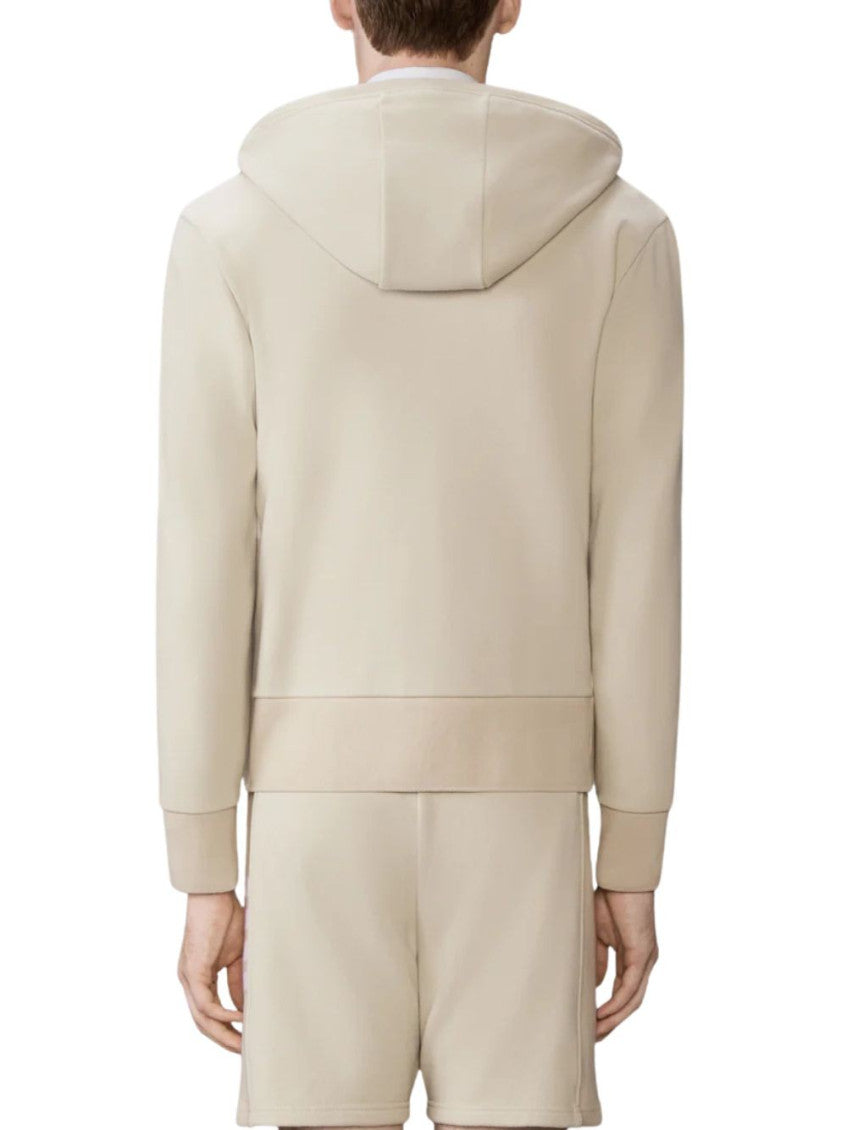 Beige Hood Sweatshirt 2