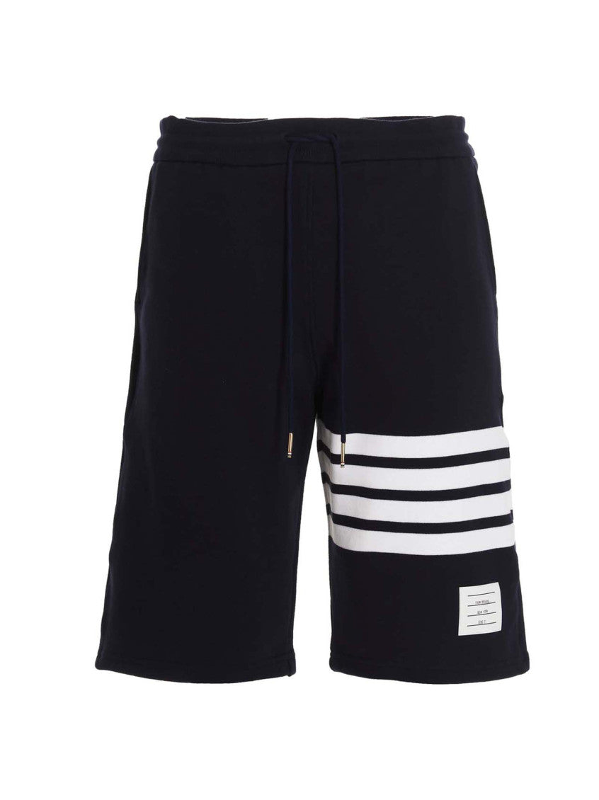 Navy Blue Stripes Shorts 1
