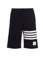 Navy Blue Stripes Shorts 1