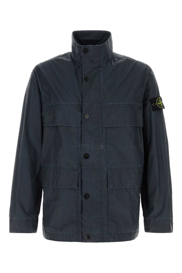 Navy Blue Logo Jacket 1