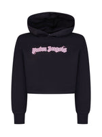 Girls Black Logo Hoodie 1