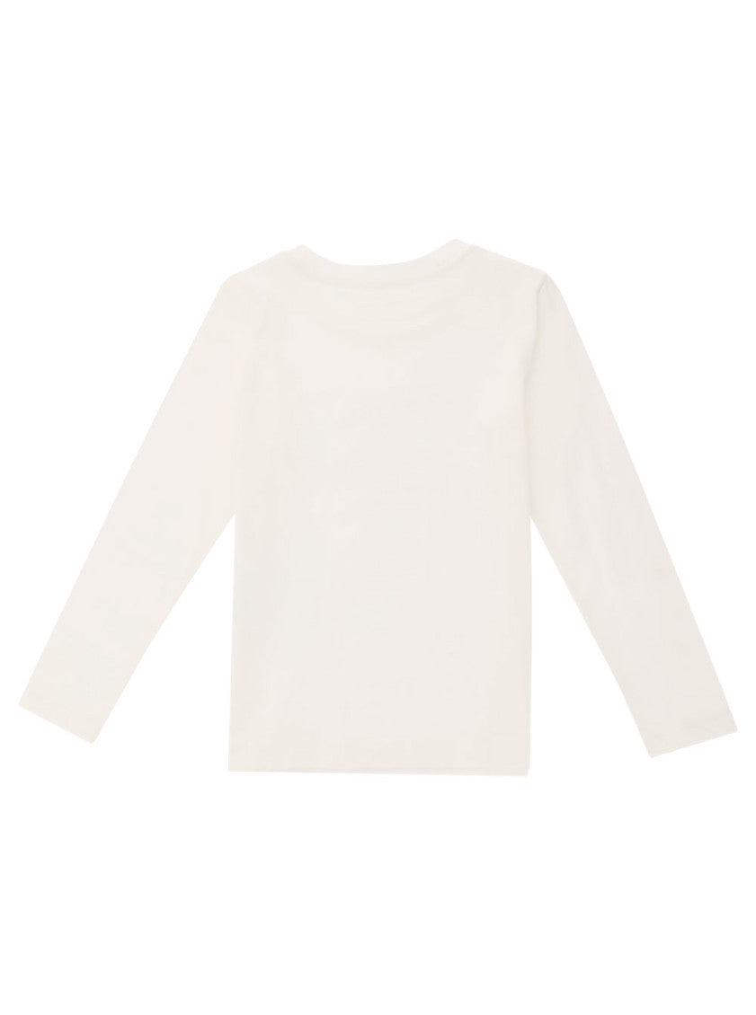 Girls White Embellished T-Shirt 2