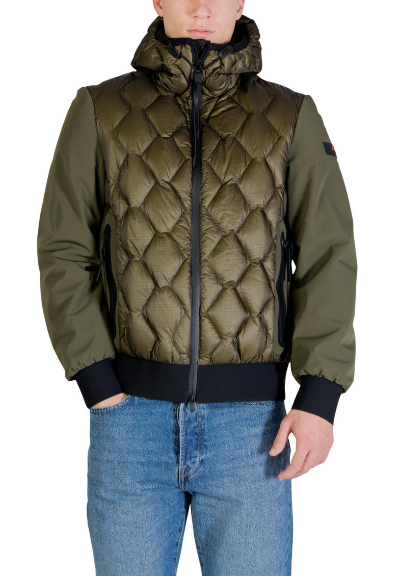 Green Quilted Hood Jacket 2