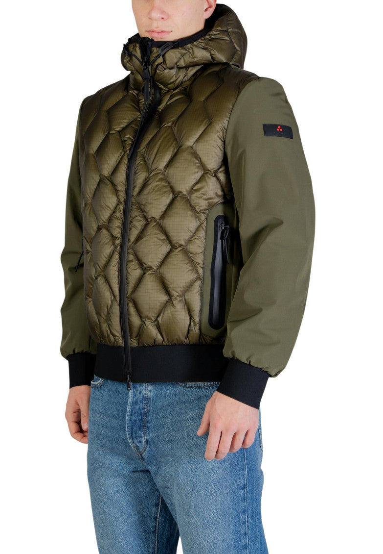 Green Quilted Hood Jacket 3
