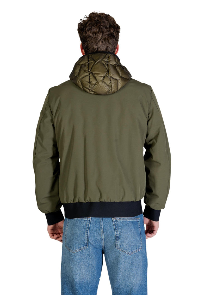 Green Quilted Hood Jacket 5
