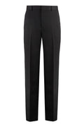 Black Flat Front Pants 1