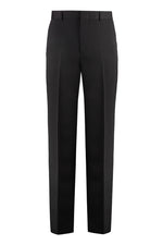 Black Flat Front Pants 1