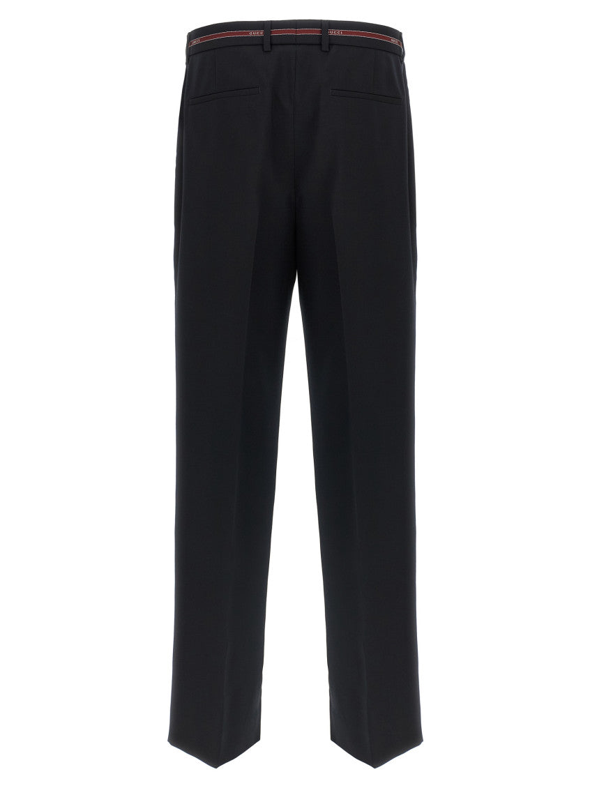 Blue Flat Front Pant 2