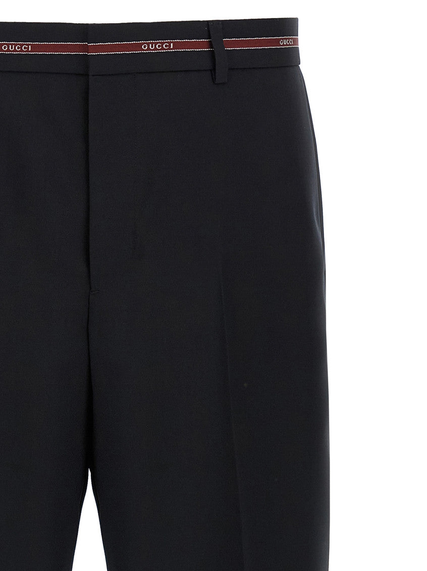 Blue Flat Front Pant 3