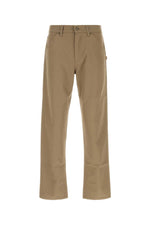 Khaki Flat Front Pants 1