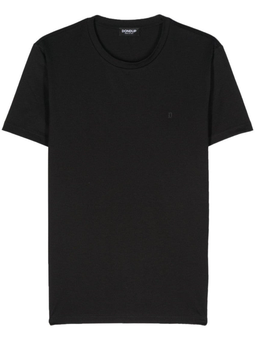 Black T-shirt with logo 1