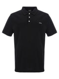 Black 'Standard' polo shirt 1
