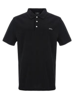 Black 'Standard' polo shirt 1