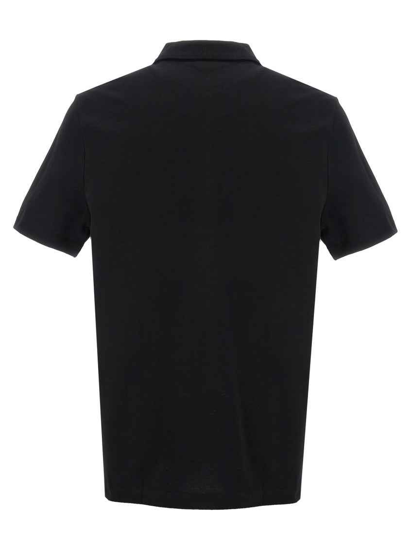 Black 'Standard' polo shirt 2