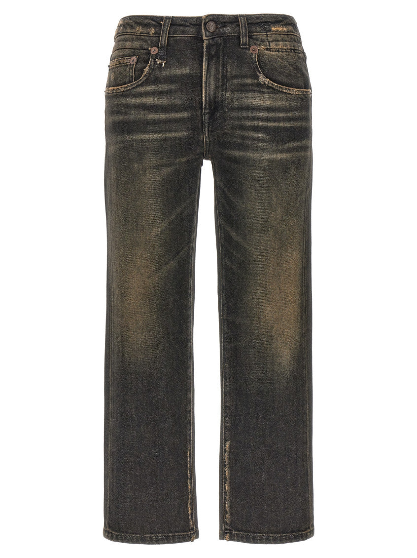 Black 'Boy Straight' jeans 1