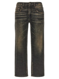 Black 'Boy Straight' jeans 1