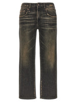 Black 'Boy Straight' jeans 1
