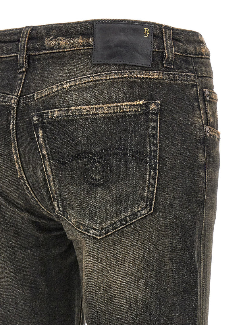 Black 'Boy Straight' jeans 4