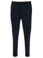 Blue Straight Pants 1