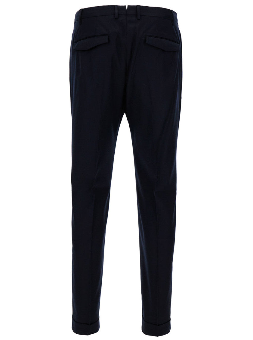 Blue Straight Pants 2