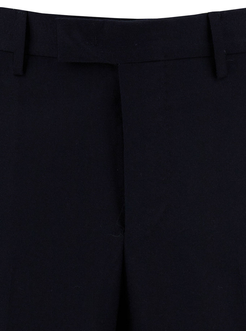 Blue Straight Pants 3