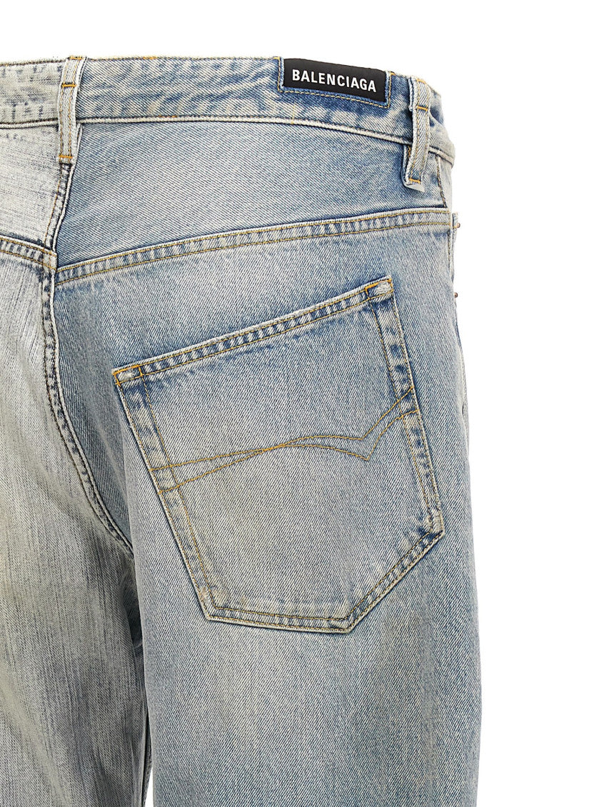 Multicolor 'Fifty-fifty' jeans 4