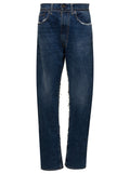 Blue High-waisted Jeans 1