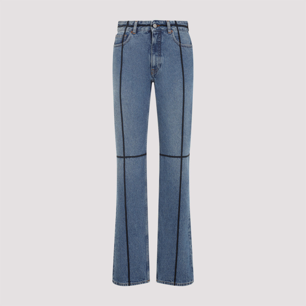 Blue Cotton Jeans 2