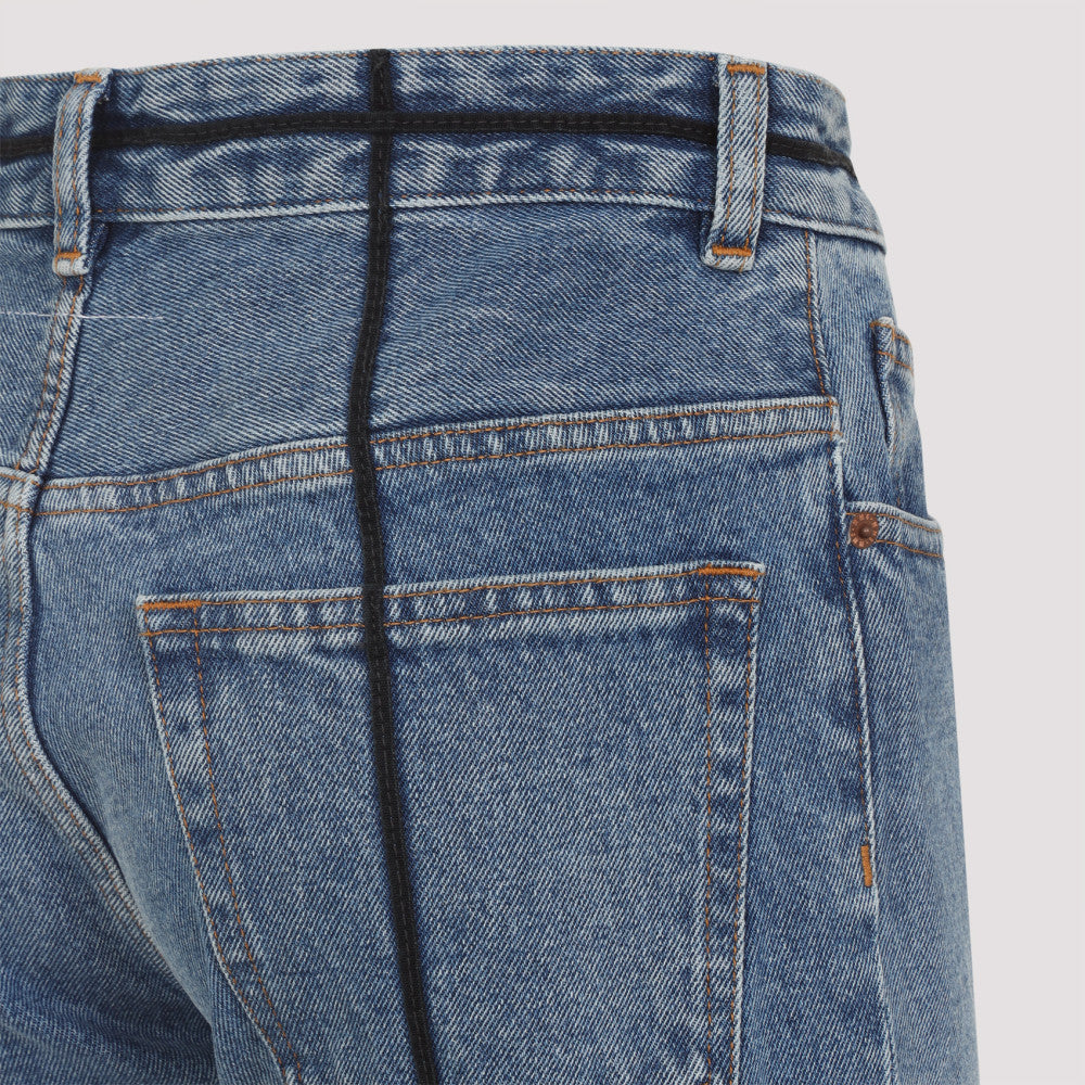 Blue Cotton Jeans 5